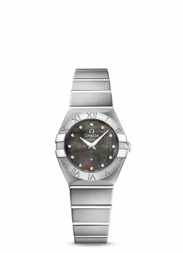 Omega Constellation Quartz 24 Stainless Steel / Grey MOP 123.10.24.60.57.003 (12310246057003)